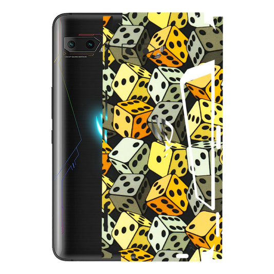 ASUS Phone Skins (All Models) - Dices Of Life - 3D Embossed Finish (L-04) Asus ROG Phone 2