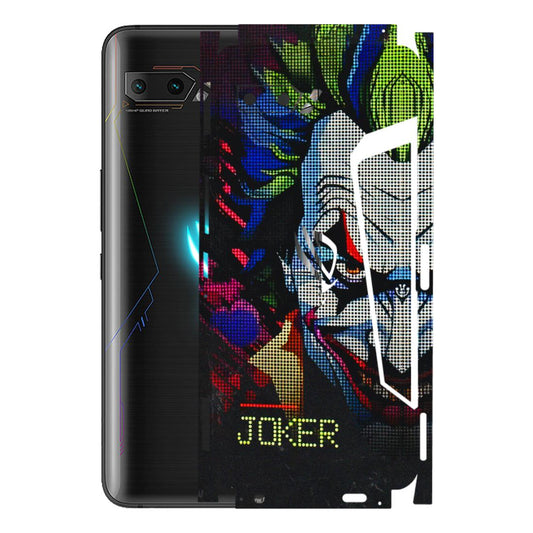 ASUS Phone Skins (All Models) - Joker Dot Matrix - 3D Embossed Finish (L-08) Asus ROG Phone 2