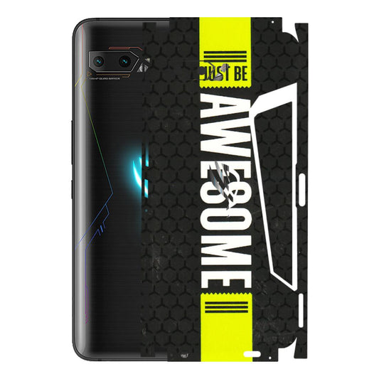 ASUS Phone Skins (All Models) - Just Be Awesome - 3D Embossed Finish (L-101) Asus ROG Phone 2