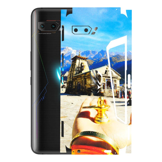ASUS Phone Skins (All Models) - Beauty of Kedarnath - 3D Embossed Finish (L-108) Asus ROG Phone 2