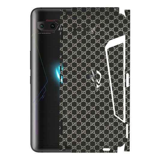 ASUS Phone Skins (All Models) - Black G Print - 3D Embossed Finish (L-109) Asus ROG Phone 2