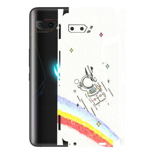 ASUS Phone Skins (All Models) - Milkyway Astronaut - 3D Embossed Finish (L-110) Asus ROG Phone 2