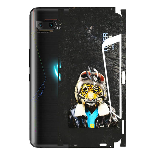 ASUS Phone Skins (All Models) - Rider Tiger - 3D Embossed Finish (L-113) Asus ROG Phone 2