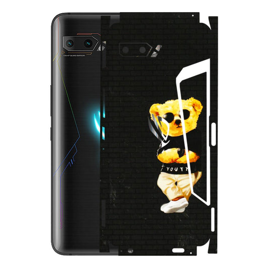 ASUS Phone Skins (All Models) - Classy Teddy Bear - 3D Embossed Finish (L-116) Asus ROG Phone 2