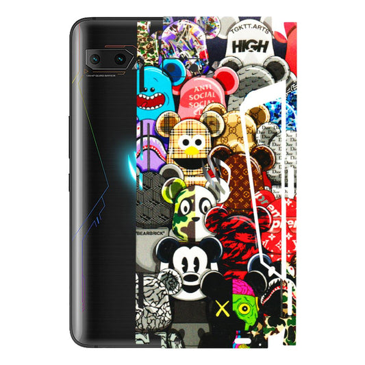 ASUS Phone Skins (All Models) - More Mickey Mouses - 3D Embossed Finish (L-118) Asus ROG Phone 2