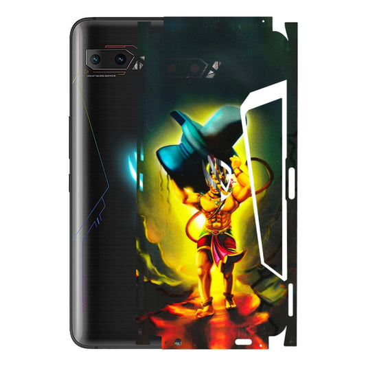 ASUS Phone Skins (All Models) - Hanuman Ji - 3D Embossed Finish (L-128) Asus ROG Phone 2