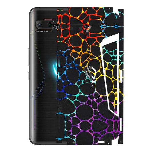 ASUS Phone Skins (All Models) - Abstract Art MultiColour - 3D Embossed Finish (L-133) Asus ROG Phone 2