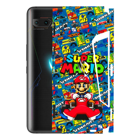 ASUS Phone Skins (All Models) - Super Mario Kart - 3D Embossed Finish (L-140) Asus ROG Phone 2