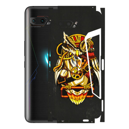 ASUS Phone Skins (All Models) - Classy Smart Owl - 3D Embossed Finish (L-144) Asus ROG Phone 2