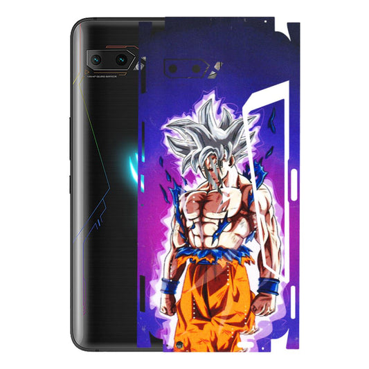 ASUS Phone Skins (All Models) - Goku Purple Anime - 3D Embossed Finish (L-147) Asus ROG Phone 2