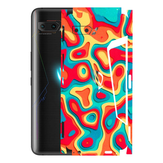 ASUS Phone Skins (All Models) - Abstract Swirl - 3D Embossed Finish (L-150) Asus ROG Phone 2