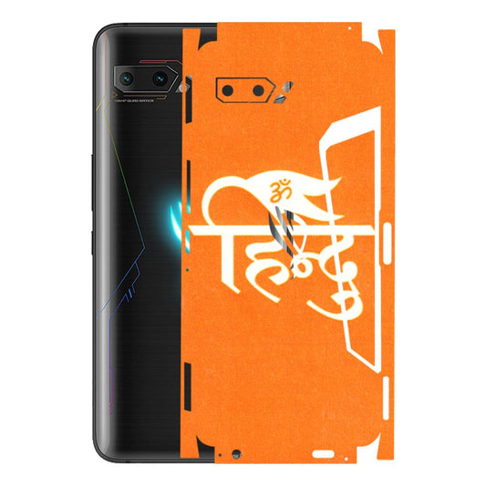 ASUS Phone Skins (All Models) - Hindu Kesari - 3D Embossed Finish (L-154) Asus ROG Phone 2
