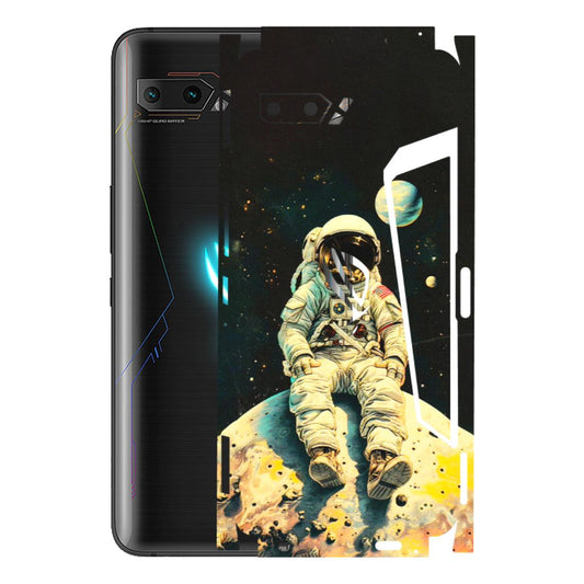 ASUS Phone Skins (All Models) - Astronaut in Space - 3D Embossed Finish (L-16) Asus ROG Phone 2