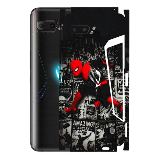 ASUS Phone Skins (All Models) - SpiderMan New - 3D Embossed Finish (L-162) Asus ROG Phone 2