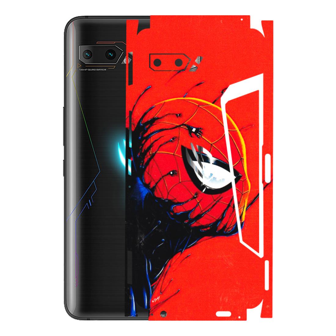 ASUS Phone Skins (All Models) - Spiderman Face Venom - 3D Embossed Finish (L-165) Asus ROG Phone 2
