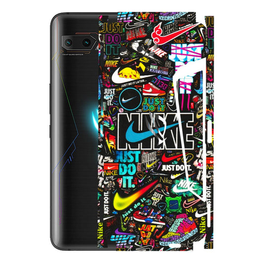 ASUS Phone Skins (All Models) - Just Do It Doodles - 3D Embossed Finish (L-166) Asus ROG Phone 2