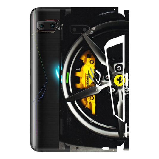ASUS Phone Skins (All Models) - Ferrari Wheel Alloy - 3D Embossed Finish (L-173) Asus ROG Phone 2