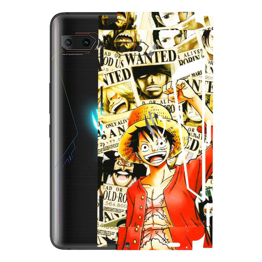 ASUS Phone Skins (All Models) - Luffy Anime - 3D Embossed Finish (L-177) Asus ROG Phone 2