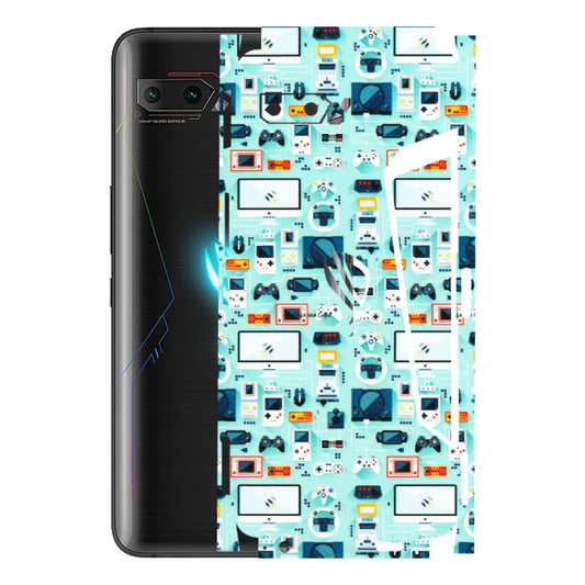 ASUS Phone Skins (All Models) - Gadgets Doodle - 3D Embossed Finish (L-184) Asus ROG Phone 2