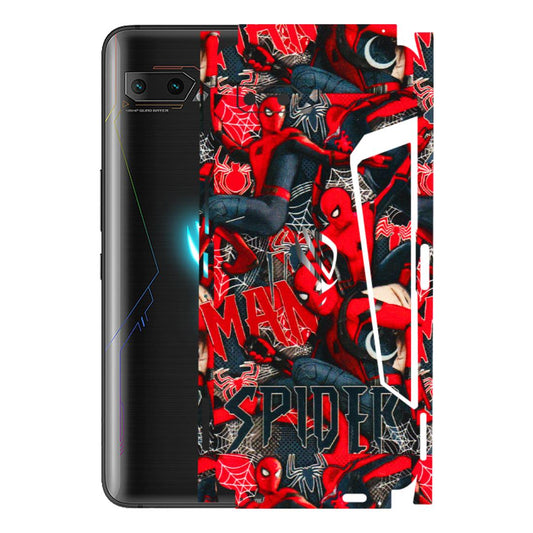 ASUS Phone Skins (All Models) - SpiderMan Cool - 3D Embossed Finish (L-188) Asus ROG Phone 2