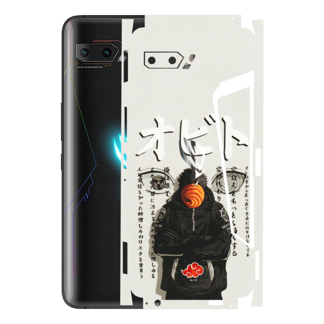 ASUS Phone Skins (All Models) - Obito Anime Eye - 3D Embossed Finish (L-19) Asus ROG Phone 2