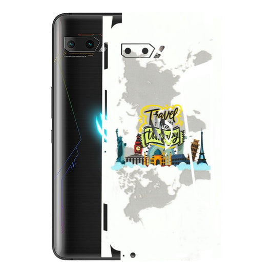 ASUS Phone Skins (All Models) - Travel Therapy - 3D Embossed Finish (L-199) Asus ROG Phone 2