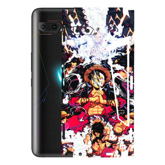 ASUS Phone Skins (All Models) - Luffy Anime Character - 3D Embossed Finish (L-203) Asus ROG Phone 2
