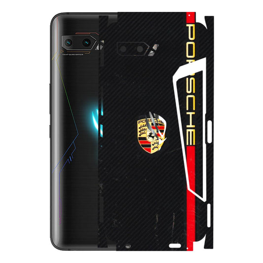 ASUS Phone Skins (All Models) - Premium Porsche - 3D Embossed Finish (L-225) Asus ROG Phone 2