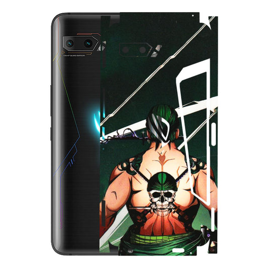 ASUS Phone Skins (All Models) - Zoro Anime - 3D Embossed Finish (L-23) Asus ROG Phone 2