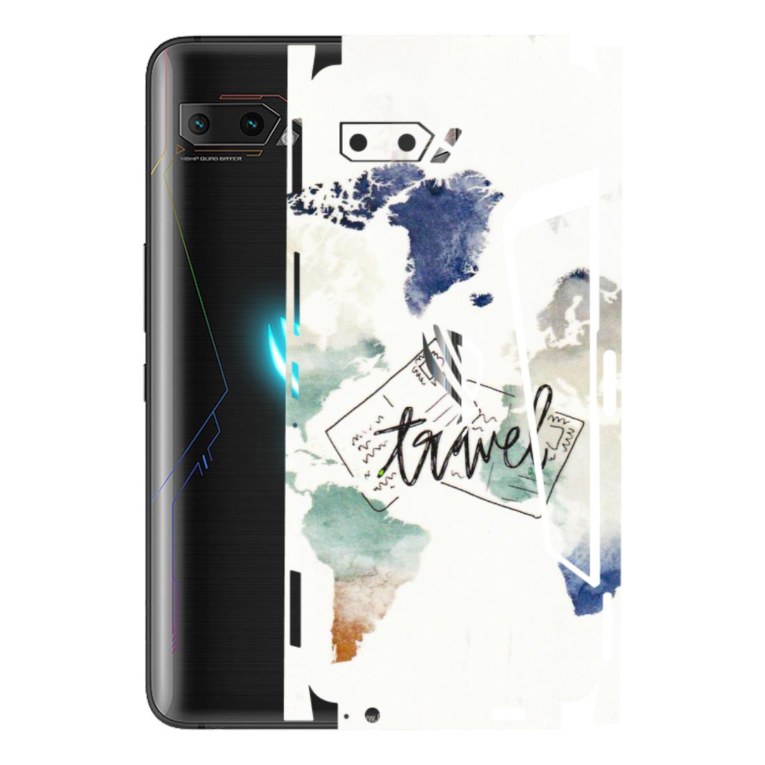 ASUS Phone Skins (All Models) - Travel The World - 3D Embossed Finish (L-232) Asus ROG Phone 2