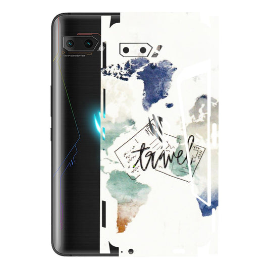 ASUS Phone Skins (All Models) - Travel The World - 3D Embossed Finish (L-232) Asus ROG Phone 2