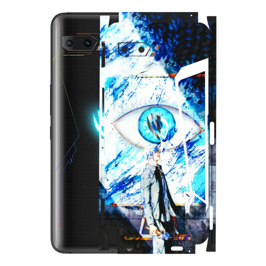 ASUS Phone Skins (All Models) - Gojo Satoru evil eye - 3D Embossed Finish (L-239) Asus ROG Phone 2