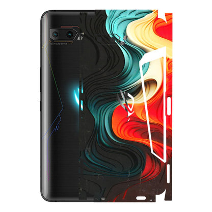ASUS Phone Skins (All Models) - The Silky Swirl - 3D Embossed Finish (L-240) Asus ROG Phone 2