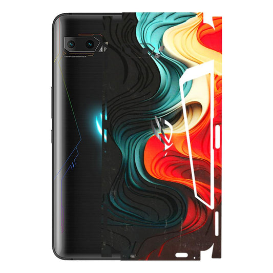ASUS Phone Skins (All Models) - The Silky Swirl - 3D Embossed Finish (L-240) Asus ROG Phone 2