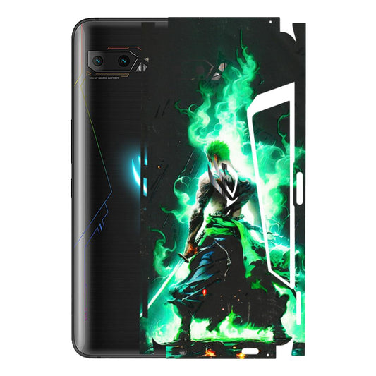 ASUS Phone Skins (All Models) - Zoro Sword - 3D Embossed Finish (L-241) Asus ROG Phone 2