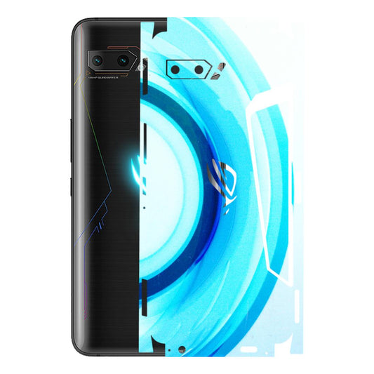 ASUS Phone Skins (All Models) - The Blue Curve - 3D Embossed Finish (L-244) Asus ROG Phone 2