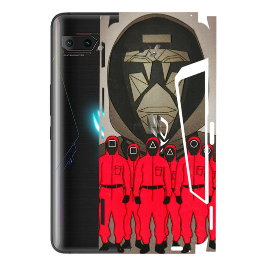 ASUS Phone Skins (All Models) - Squid Game Hero - 3D Embossed Finish (L-245) Asus ROG Phone 2