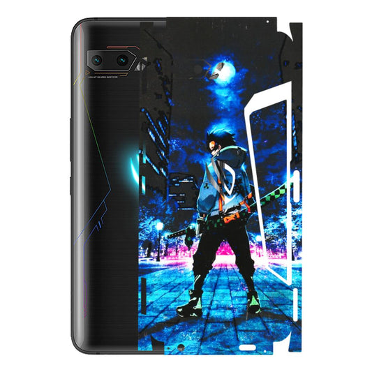 ASUS Phone Skins (All Models) - Demon Slayer Sword - 3D Embossed Finish (L-247) Asus ROG Phone 2