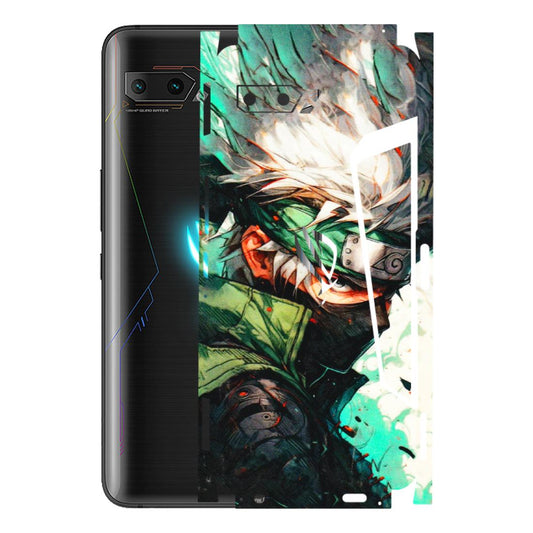 ASUS Phone Skins (All Models) - Kakashi Side Profile - 3D Embossed Finish (L-249) Asus ROG Phone 2