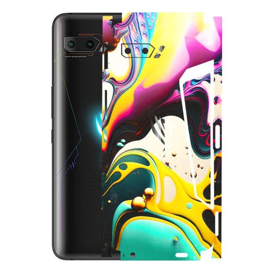 ASUS Phone Skins (All Models) - Multicolor Abstract pattern - 3D Embossed Finish (L-254) Asus ROG Phone 2