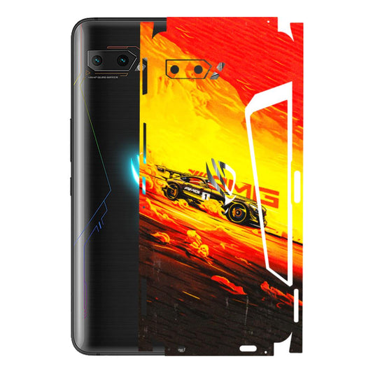 ASUS Phone Skins (All Models) - AMG Car Speed Cover - 3D Embossed Finish (L-256) Asus ROG Phone 2