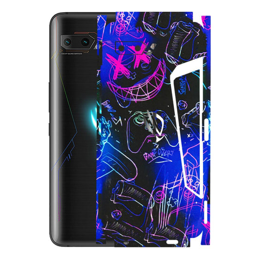 ASUS Phone Skins (All Models) - Gamers Paradise - 3D Embossed Finish (L-258) Asus ROG Phone 2