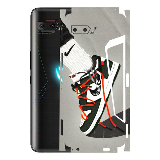 ASUS Phone Skins (All Models) - New Grey Sneaker - 3D Embossed Finish (L-261) Asus ROG Phone 2