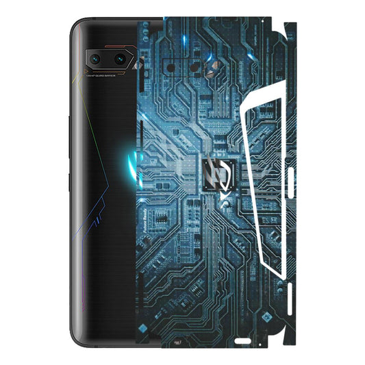 ASUS Phone Skins (All Models) - Original Circuit - 3D Embossed Finish (L-267) Asus ROG Phone 2