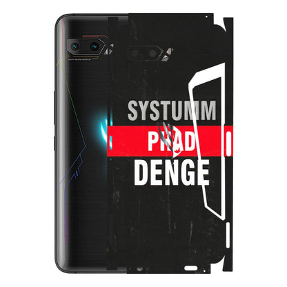 ASUS Phone Skins (All Models) - Systumm Phad Denge - 3D Embossed Finish (L-278) Asus ROG Phone 2