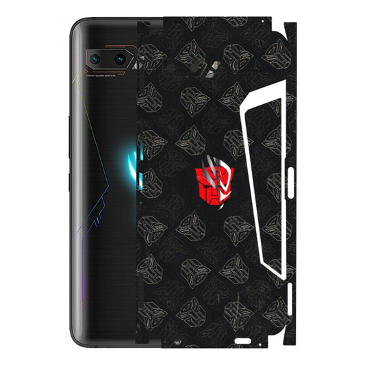 ASUS Phone Skins (All Models) - Transformers Devastation - 3D Embossed Finish (L-301) Asus ROG Phone 2