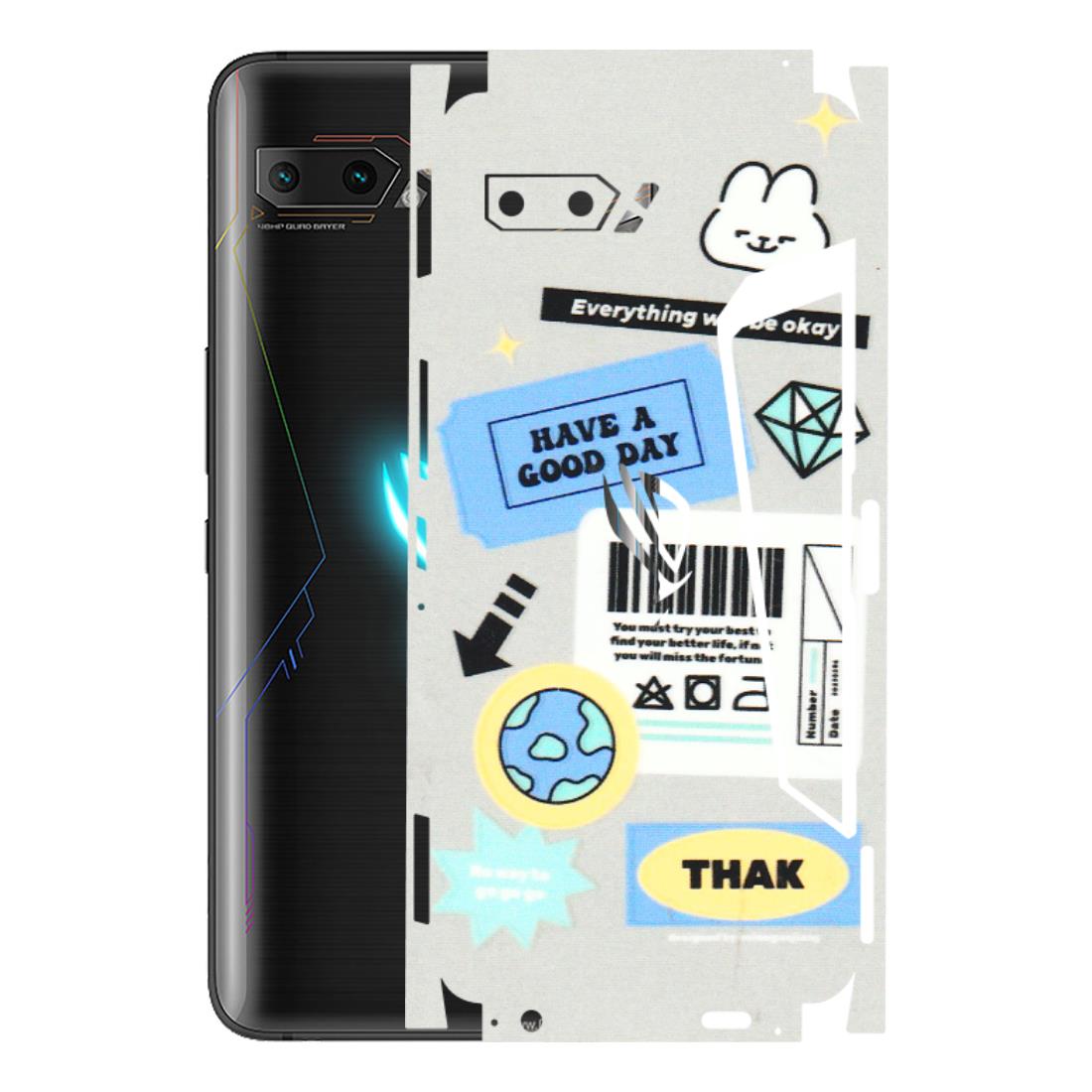 ASUS Phone Skins (All Models) - Will Be Okay Design - 3D Embossed Finish (L-316) Asus ROG Phone 2