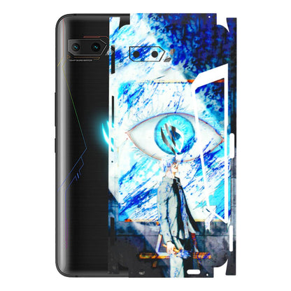 ASUS Phone Skins (All Models) - Anime Sea Blue Eye - 3D Embossed Finish (L-318) Asus ROG Phone 2