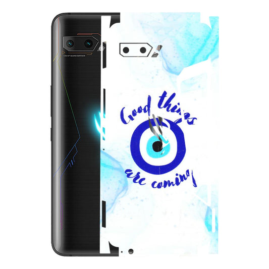 ASUS Phone Skins (All Models) - Evil Eye Good Things Are Coming - 3D Embossed Finish (L-322) Asus ROG Phone 2