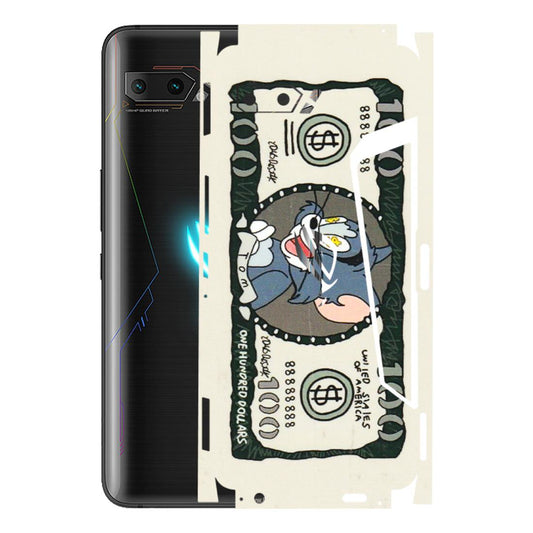 ASUS Phone Skins (All Models) - Tom Hundred Dollar - 3D Embossed Finish (L-324) Asus ROG Phone 2